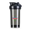 Azerbaijani Flag 18 Ounce Shaker Bottle Drink Mixer Leak-proof Pre Workout Protein Shakes Meal Replacement Shakes Bottles 500ML/18 Oz Black-22 view 1