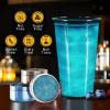 (10g) Teal Blue Edible Glitter for Cocktails, Drinks, Cakes - Peacock Blue Edible Drink Glitter Bulk - 100% Food Safe Cake Luster Dust Edible - Easter Mermaids Food Decoration Wedding Party - No Taste view 3