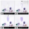 (10g) Iridescent Purple Edible Glitter for Drinks, Cocktails, Cakes - 100% Food Safe Cake Glitter Dust Edible - Fancy Sprinkles Edible Glitter Bulk for Mermaid Party Food Decoration - No Taste view 4