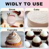 (10g) Edible Glitter for Cakes, Cocktails, Drinks - Iridescent White Edible Glitter Bulk - 100% Food Safe Cake Luster Dust Edible - Unicorn Food Decoration Wedding Party - No Taste view 2