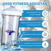 Australia Australians Flag 18 Ounce Shaker Bottle Drink Mixer Leak-proof Pre Workout Protein Shakes Meal Replacement Shakes Bottles 500ML/18 Oz White view 2