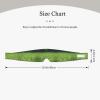 HD Green Nature Print Sleep Eye and Ear Muffs Mask - Adjustable Yoga Travel Headband, Keep Warm Shading Comfortable Aid view 3