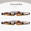 Aircraft Plane at Sunset Print Sleep Eye and Ear Muffs Mask - Adjustable Yoga Travel Headband, Keep Warm Shading Comfortable Aid view 2