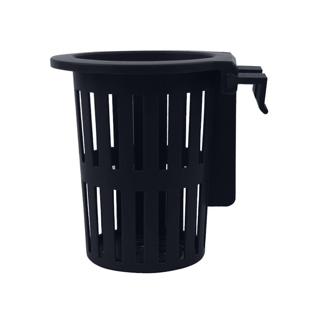 Black Fish Tank Hydroponic Planting Basket Soilless Cultivation Planting Basket Planted Tank Fish Tank Plant Cup Plant Cultivation Rack