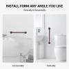 16 Inch Grab Bars for Wall Oil Brown, Safety Shower Grab Bars for Seniors Elderly Handicapped, Handicap Grab Bars for Shower with Concealed Screws, Tesuchan view 3