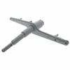 5304518927 Dishwasher Lower Spray Arm Compatible for Electrolux 154567701 154414201 154496 view 1