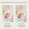 Sitz Bath, Sitz Bath for Hemorrhoids - Sitz Bath for Toilet Seat - Sitz Bath for Postpartum Care, Sits Bath Kit for Women, Collapsible, Wider Seating Area, Deeper Bowl view 2