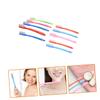 SOESFOUFU 10pcs Extra Hard Bristle Toothbrushes for Adults Large Head Portable Manual Toothbrushes Ergonomic Design Plastic Material Deep Cleaning for Teeth view 3