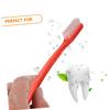 SOESFOUFU 10pcs Extra Hard Bristle Toothbrushes for Adults Large Head Portable Manual Toothbrushes Ergonomic Design Plastic Material Deep Cleaning for Teeth view 4