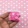 10mm Hot Pink Peppermint Polymer Clay Candy Slices, Faux Dessert Sprinkles, Nail Art Miniature Slices - Non Edible (100g bag) view 4