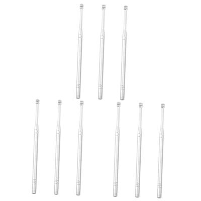 GARVALON 9pcs Earwax Removal Ear Cleaner Spiral Tweezers for Ear Care Cleaning for Ages