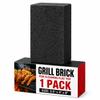 Commercial Grade Heavy Duty Grill Cleaning Brick 1 Pack, Pumice Stone Cleaner Tool Cleans and Sanitizes Restaurant Flat Top Grills or Griddles Effectively without Harsh Chemicals or Abrasives view 1