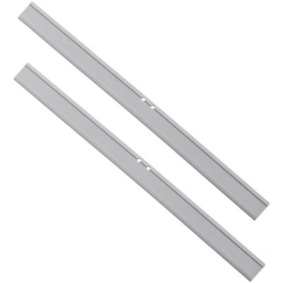 GARVALON Glass Wiper Head 2pcs Window Wiper Strip Replacement Rubber Easy Handling