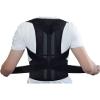 SCEFITO Adjustable Posture Corrector Back Support | Shoulder & Spine Posture Correction Brace | Postural Health Fixer for Back Pain Relief (Black, X-Large) view 2