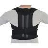SCEFITO Adjustable Posture Corrector Back Support | Shoulder & Spine Posture Correction Brace | Postural Health Fixer for Back Pain Relief (Black, X-Large) view 3
