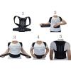 SCEFITO Adjustable Posture Corrector Back Support | Shoulder & Spine Posture Correction Brace | Postural Health Fixer for Back Pain Relief (Black, X-Large) view 4