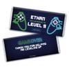12ct Personalized Video Game Party Birthday Candy Favors in Bulk Chocolate Bars (12 Count) - Gamer view 2