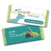 12ct Personalized Dinosaur Party Birthday Candy Favors in Bulk Chocolate Bars (12 Count) - Boy view 2