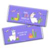 12ct Personalized Llama Party Birthday Candy Favors in Bulk Chocolate Bars (12 Count) view 2