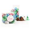 12ct Easter Candy Favors Kisses Clear Gift Boxes, Eggs & Flowers (12 Pack) - By Just Candy view 1