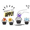 Safari Baby Shower cupcake toppers, 12 precut edible 2.5" round cupcake toppers, edible cupcake toppers, Jungle Party view 3