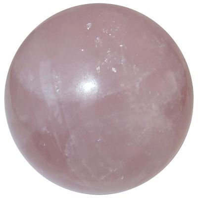 Rose Quartz Sphere Pink EQ Love Stone Crystal Ball 2.75-3.0 inch