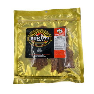 3 Pack Pork Sukuti, Nepali Dry Meat, Snacks, Jerkey, High Protein Snacks, Food, Spicy, Healthy Snacks for Adults, Sugar Free, Smoked Meat, Carnivore Snacks