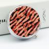 Bacon Pattern Pill Organizer Cute Pill Box Decorative Metal Pill Case Portable Vitamin Organizer Travel Medicine Holder Mini Pill Storage Container for Purse view 4