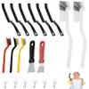 19Pcs Crevice Cleaning Brush Set, Hard Bristle Cleaning BrushMulti Purpose Gap Brush for Kitchen,Bathroom, Window Tracks,Corner, Sink, Cup. Home Essentials Scrub Cleaning Tools view 1