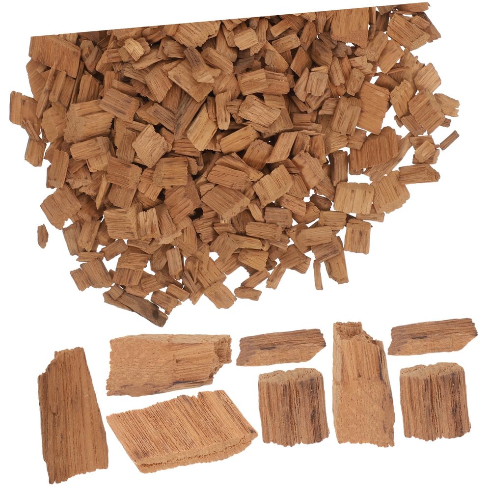 BRIGHTFUFU 1pack French Oak Chips for Wine Making Red Wine Oak Chips to Enhance Flavor and Brewing and Spirits