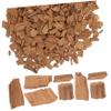 BRIGHTFUFU 1pack French Oak Chips for Wine Making Red Wine Oak Chips to Enhance Flavor and Brewing and Spirits view 1