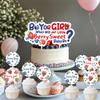 13Pcs Berry Sweet Gender Reveal Cake Toppers Blueberry Strawberry Baby Shower Cupcake Topper Boy or Girl What Will Our Berry Sweet Baby Be Cake Decoration for Team Girl Team Boy Gender Reveal Party view 3