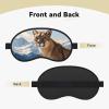 Panther & Mountain Lion Sleep Mask Soft Blackout Eye Mask with Adjustable Strap Comfortable Eye Shade Cover for Women Men Deep Rest Travel Work Home view 3