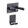 Beatifufu 4pcs Bathroom Storage Organizer Wall-mounted Hair Dryer Rack Toilet Storage Rack Space-saving Easy Install view 2