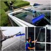 Solar Panel Window Cleaning Brush and Pole, 26FT Adjustable Window Cleaner Brush & Water Fed Pole Kit, Solar Panel Cleaning System Window Washing Equipment Tool view 3