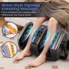 CHEFJOY Foot Massager with Heat, Shiatsu Foot Massager w/ 3 Modes & Speed, Washable Cover, Timer, 360 Adjustable Stand, Wireless Control, Heated Foot Massager, Christmas Gifts for Women Men, Gray view 4