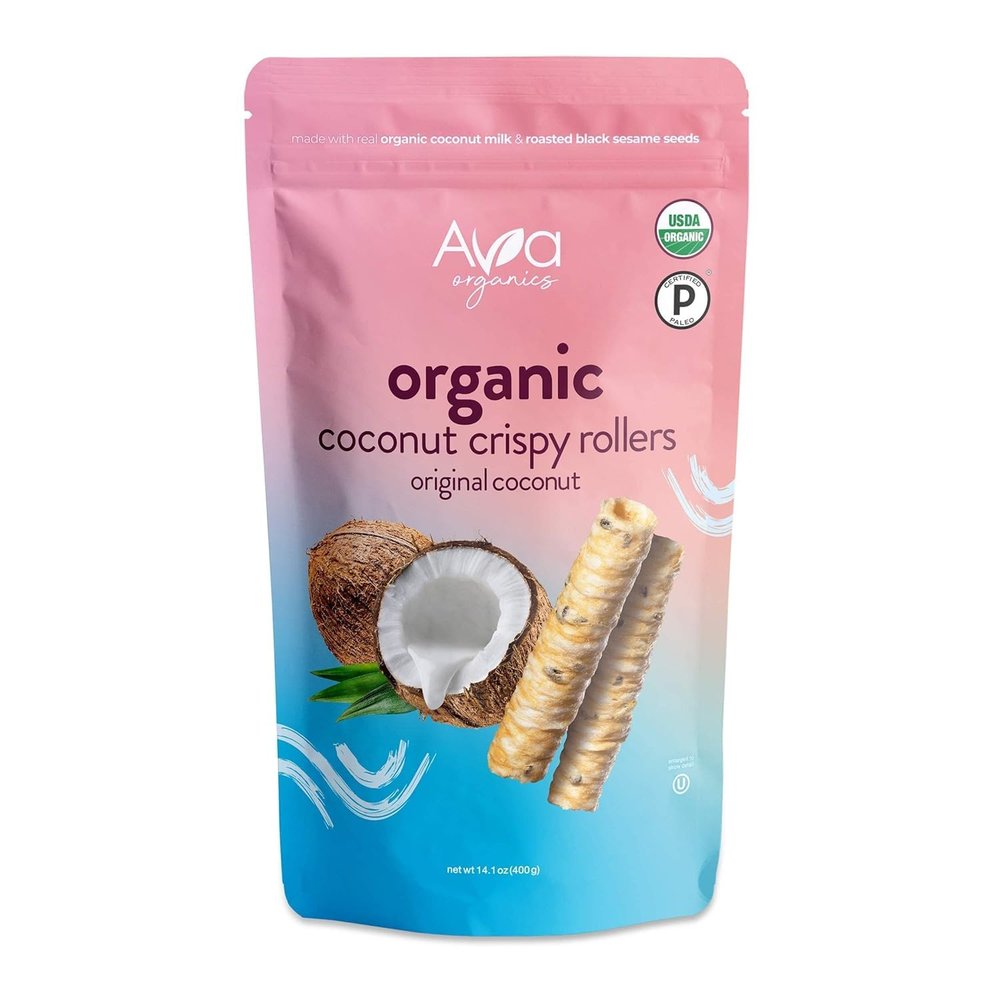 Ava Organic Coconut Crispy Rollers (14.1 Ounce)