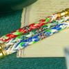 RZRHMUHN 3-Piece Orthodox Religious Pen Set Enamel Decorated Liturgical Writing Instruments with Golden Accents Ideal for Sacred Ceremonies Prayer Gift Giving (250g) view 3