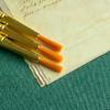 RZRHMUHN 3-Piece Orthodox Religious Pen Set Enamel Decorated Liturgical Writing Instruments with Golden Accents Ideal for Sacred Ceremonies Prayer Gift Giving (250g) view 4