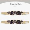 Juandeng Funny Cartoon Pug Puppy Dogs Print Sleep Mask Eye Mask For Adult Sleep Eye Ear Muffs Perfect For Travel Camping Meditation view 2