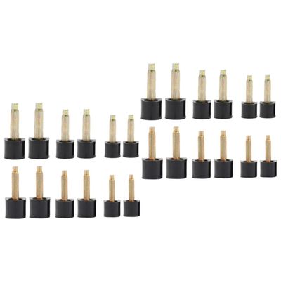 TINEASUR 12pairs Skid Heel Tip Caps Noise Reduction High Heel Spikes for Women -resistant Shoe Accessories for Longer Wear and Comfort