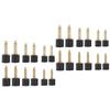 TINEASUR 12pairs Skid Heel Tip Caps Noise Reduction High Heel Spikes for Women -resistant Shoe Accessories for Longer Wear and Comfort view 1