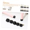 TINEASUR 12pairs Skid Heel Tip Caps Noise Reduction High Heel Spikes for Women -resistant Shoe Accessories for Longer Wear and Comfort view 2