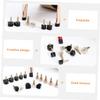 TINEASUR 12pairs Skid Heel Tip Caps Noise Reduction High Heel Spikes for Women -resistant Shoe Accessories for Longer Wear and Comfort view 4