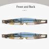 Juandeng Beach Palm Tree Chairs Boats Print Sleep Mask Eye Mask For Adult Sleep Eye Ear Muffs Perfect For Travel Camping Meditation view 2