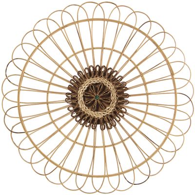Adorno PARED Bamboo Natural_60X3X60CM