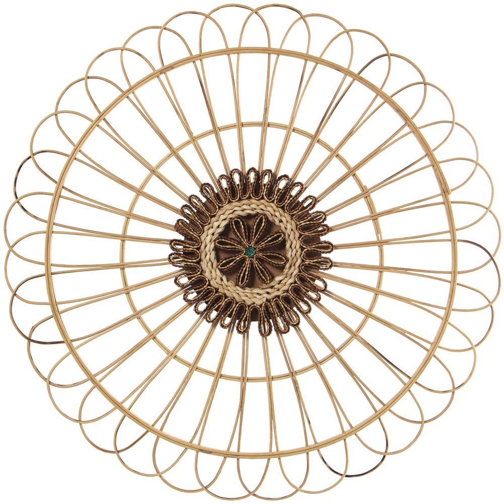 Adorno PARED Bamboo Natural_60X3X60CM