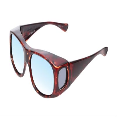Medspex Fl012 Color Therapy Reading Glasses +1.75 Tortoise Havana/Blue Fluorescent Light Sensitivity Chakra Chromotherapy