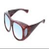 Medspex Fl012 Color Therapy Reading Glasses +1.75 Tortoise Havana/Blue Fluorescent Light Sensitivity Chakra Chromotherapy view 1