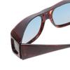 Medspex Fl012 Color Therapy Reading Glasses +1.75 Tortoise Havana/Blue Fluorescent Light Sensitivity Chakra Chromotherapy view 4